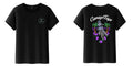 GarageToys Black Flower T-Shirt