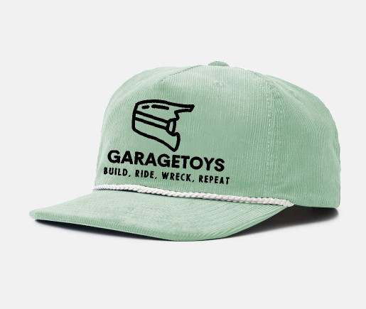 GarageToys Green Corduroy Hat