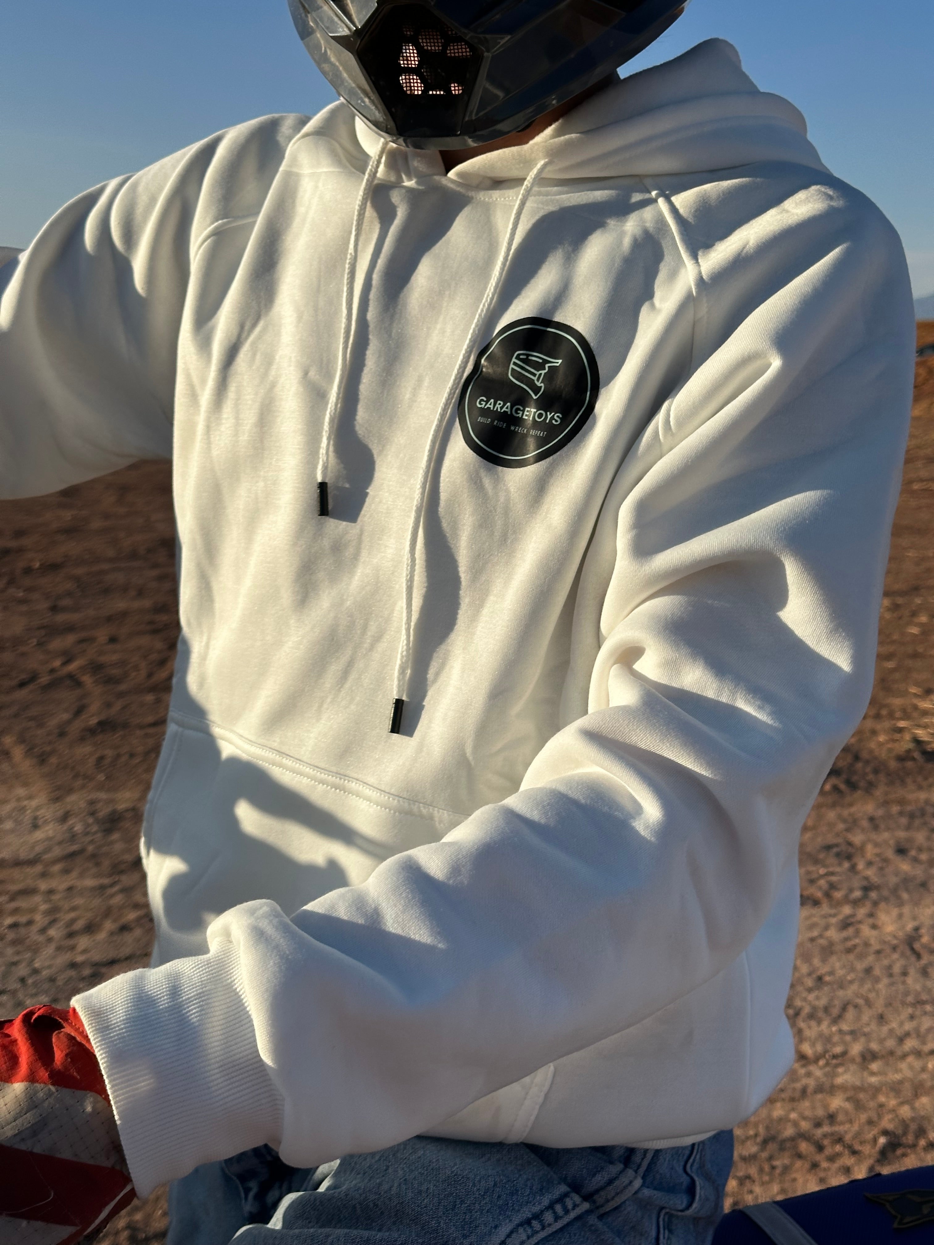 GarageToys White Hoodie