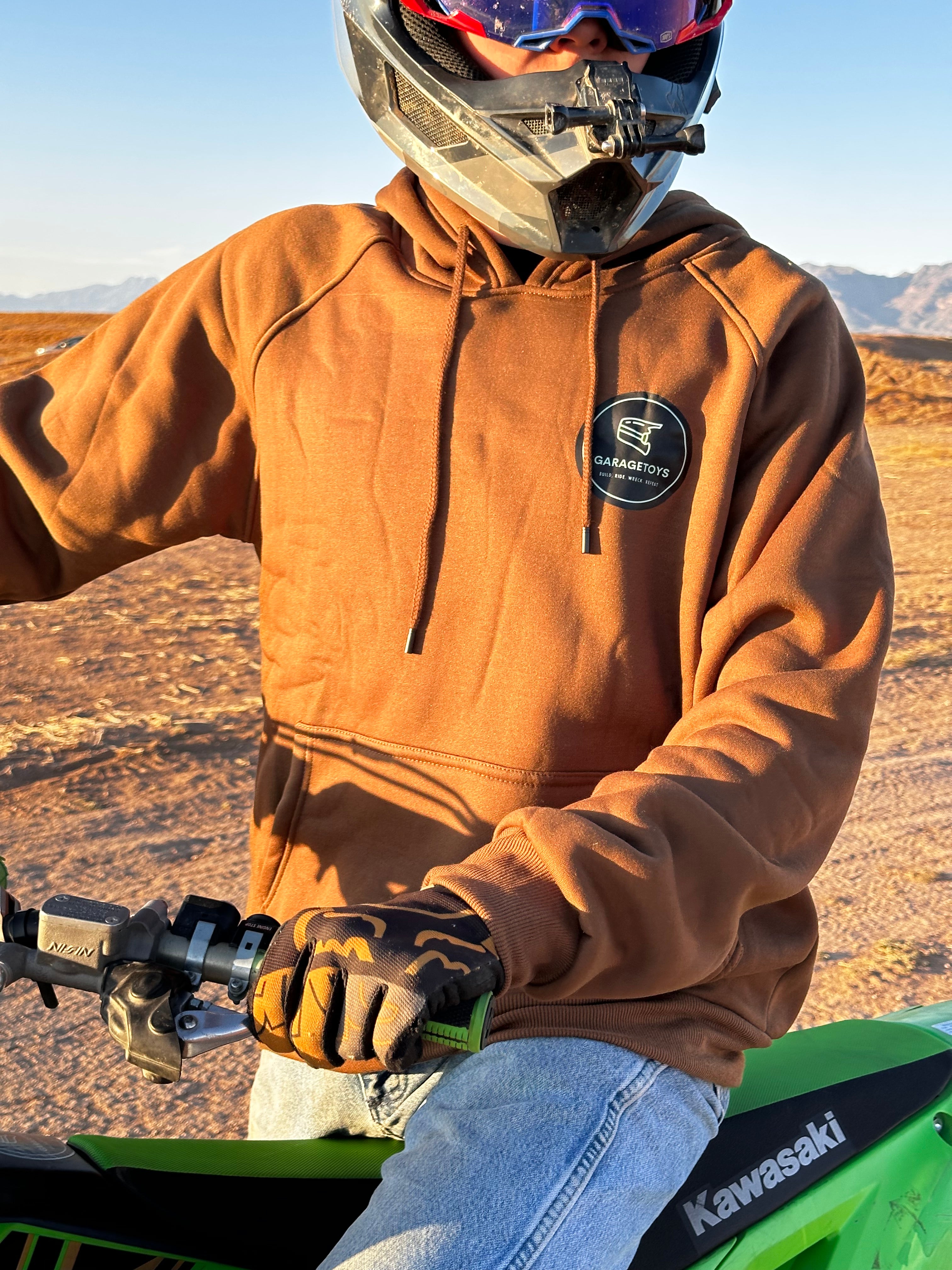 GarageToys Brown Hoodie