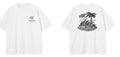GarageToys Shirt Beach Design White