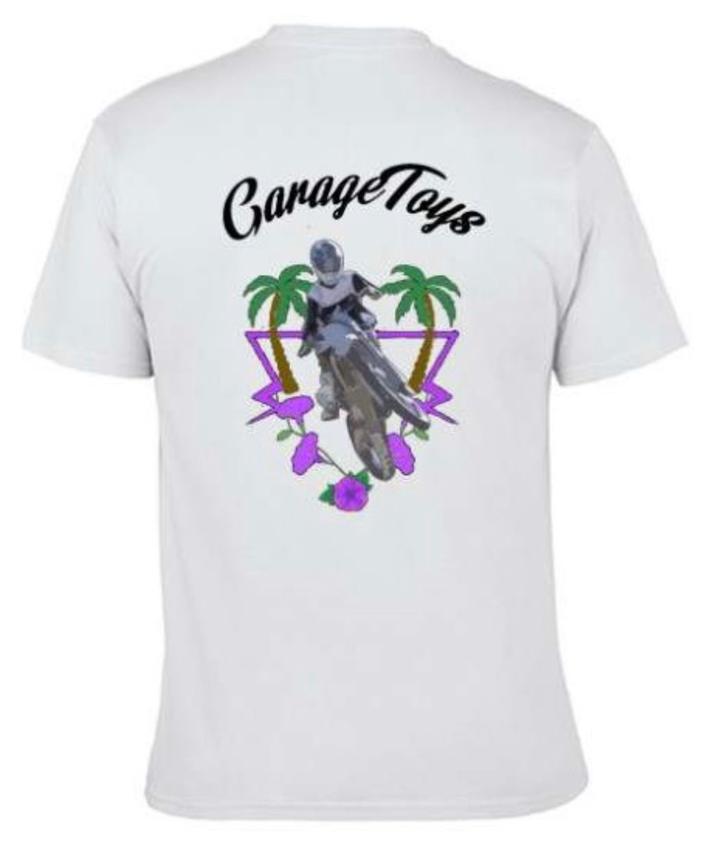 GarageToys White Flower T-Shirt