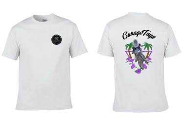 GarageToys White Flower T-Shirt