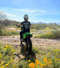 GarageToys Black Flower T-Shirt
