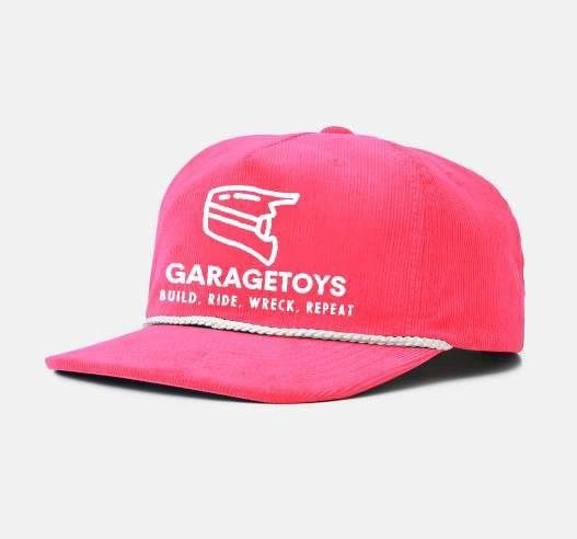 GarageToys Pink Corduroy Hat